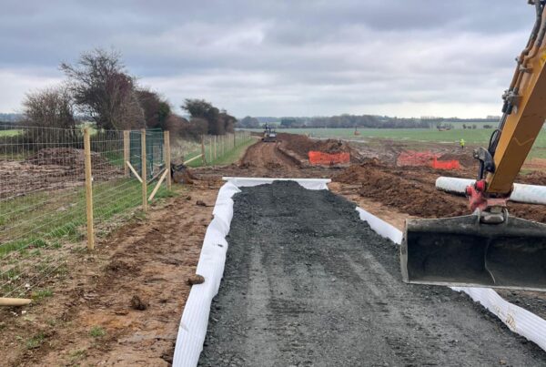 Solar access roads